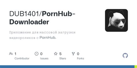 pornhub dowloader|GitHub